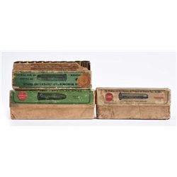 Lot of 3: Rifle Ammo Boxes.