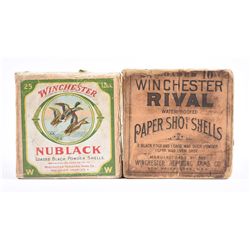 Lot of 2: Winchester Shot Shell Boxes.