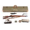 Image 1 : Cased British Enfield No.4 Mk1 Sniper Rifle