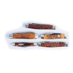 Lot of 5: Folding Knives.