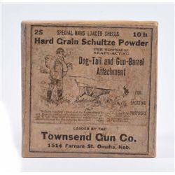 Townsend Gun Co., Omaha Nebraska Empty 12 Ga Box.