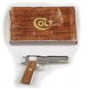 Image 1 : Boxed Colt Factory Nickel Model 1911 Pistol.**
