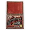 Image 1 : Cased Single Shot Deringer Pistol.