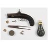Image 4 : Cased Single Shot Deringer Pistol.