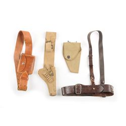 Lot of 4: Belts & Holsters