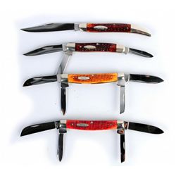 Lot of 4: Case Knives.