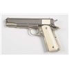 Image 5 : Colt Model 1911 Nickel Pre-70 Pistol.**