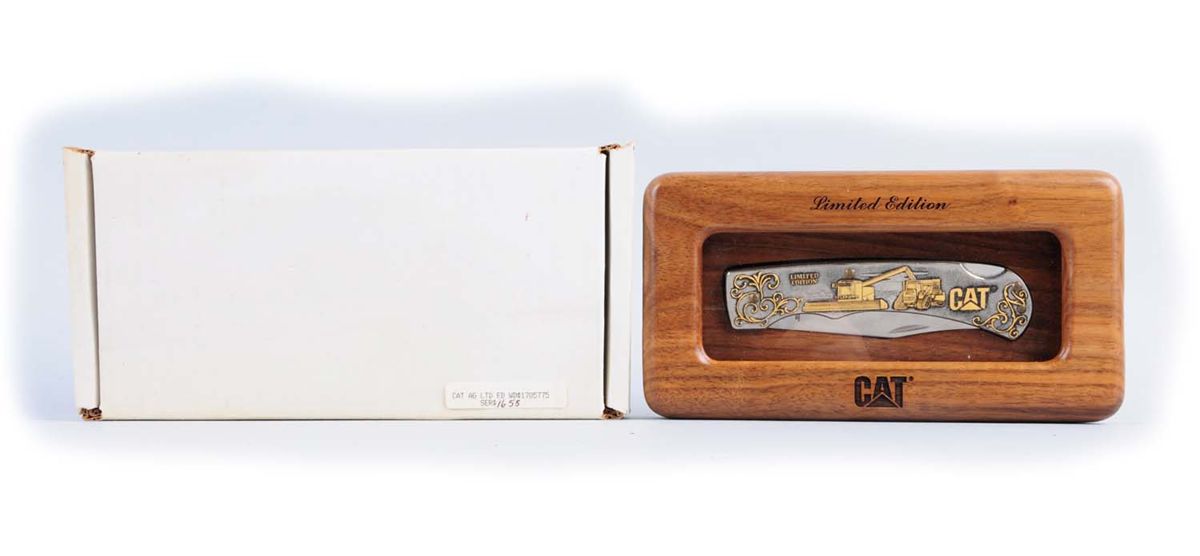 Limited Edition Caterpillar Knife.