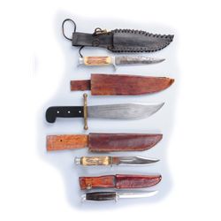 Lot of 4: Fixed Blades.