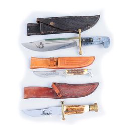 Lot of 3: Fixed Blade Knives.