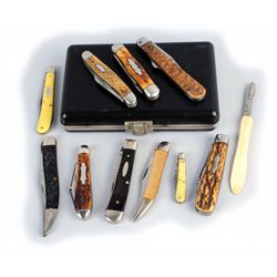 Lot of 11: Folding Knives.