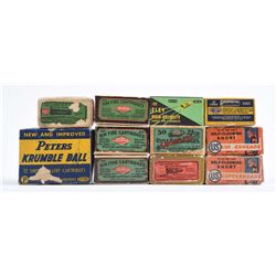 Lot of 11: 22 Ammo Boxes.
