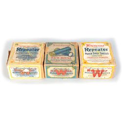 Lot of 3: Winchester Boxes.