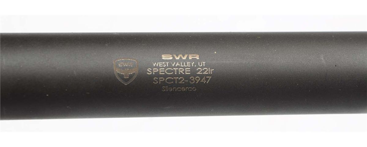 SWR Silencer Co Spectre II .22 Silencer (NFA)