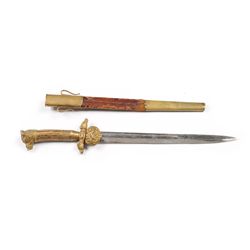Long Knife with Fixed Blade.