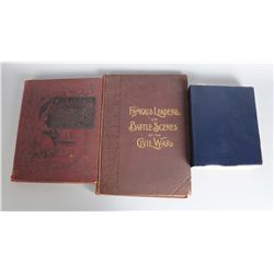 Lot of 3: 19th Century Books.