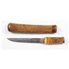 Image 4 : Japanese Knife with Fixed Blade.