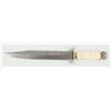 Image 2 : Large Ivory Handled Alexander Bowie Knife