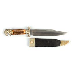 Incredible Horsehead Edmundo Whitey Bowie Knife.