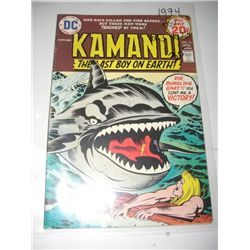 1974 RARE *KAMANDI* NOVEMBER VOL.3 NO.23 COMIC BOOK VALUE $30.00!! COMIC CAME OUT OF ESTATE!!