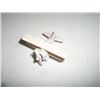 Image 1 : VINTAGE WWII RARE BI-WING TOY AIRPLANE MICRO STAMPED *HENSCHEL HS 3MADE IN WEST GERMANY* VALUE $45.0