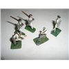 Image 1 : VINTAGE CIVIL WAR 5 TOTAL METAL TOY SOILDERS *CIVIL WAR CONFEDERATE* !! SOILDERS CAME OUT OF SAFE BO