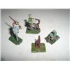 Image 1 : VINTAGE CIVIL WAR 5 TOTAL METAL TOY SOILDERS *CIVIL WAR CONFEDERATE* STAMPED *SOUTH AFRICA*!! SOILDE
