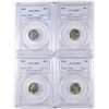 Image 1 : 1961, 1962, 1963 AND 1964 ROOSEVELT DIMES, ALL PCGS PROOF-67