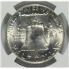 Image 3 : 1956 FRANKLIN HALF DOLLAR, NGC MS-64