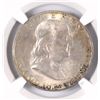 Image 2 : 1949-D FRANKLKIN HALF DOLLAR, NGC MS-63 FBL