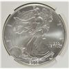 Image 2 : 2003 AMERICAN SILVER EAGLE, NGC MS-69