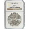 Image 1 : 2008 AMERICAN SILVER EAGLE, NGC MS-69