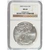 Image 1 : 2009 AMERICAN SILVER EAGLE, NGC MS-69