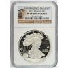 Image 1 : 2012-S $1.00 AMERICAN SILVER EAGLE, NGC PROOF-69 ULTRA CAMEO! TROLLEY LABEL