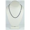Image 1 : 18k WHITE GOLD SAPPHIRE / DIAMOND NECKLACE, BEAUTIFUL!