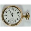 Image 1 : HAMILTON OPEN FACE POCKET WATCH - RUNS
