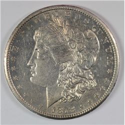 1878-CC MORGAN SILVER DOLLAR, MS-63
