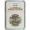 Image 1 : 1951-D FRANKLIN HALF DOLLAR, NGC MS-63 FBL