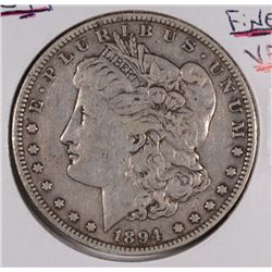 1894 MORGAN DOLLAR VF