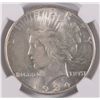 Image 2 : 1934-D PEACE SILVER DOLLAR, NGC AU-55