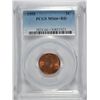 Image 1 : 1955 LINCOLN CENT PCGS MS-66+ RED