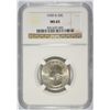 Image 1 : 1939-D WASHINGTON QUARTER, NGC  MS-65 GEM!