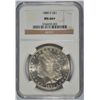Image 1 : 1880-S MORGAN SILVER DOLLAR, NGC MS-66+