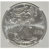 Image 2 : 2008 AMERICAN SILVER EAGLE, NGC MS-70!