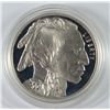 Image 2 : 2001 AMERICAN BUFFALO COMMEMORATIVE PROOF SILVER DOLLAR W/COA