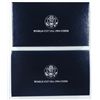Image 2 : 1994 WORLD CUP Pf & UNC 2 PCS COMMEM SETS, SILVER DOLLARS/ CLAD HALVES NICE!!