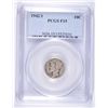 Image 1 : 1942/1 MERCURY DIME PCGS FINE-15