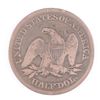 Image 2 : 1858 SEATED HALF DOLLAR VG/F