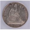 Image 2 : 1854 ARROWS SEATED LIBERTY HALF ICG EF-40