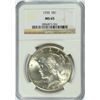 Image 1 : 1935 PEACE DOLLAR NGC MS-65